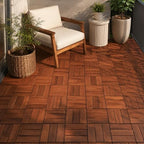 Acacia Deck Tiles Interlocking Outdoor Flooring - Image 3