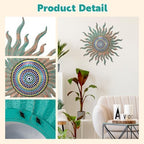 HOBYLUBY Sun Outdoor Wall Decor - Image 4