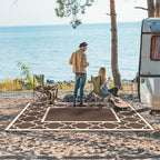 GENIMO Outdoor Rug, Waterproof Plastic Rugs - Image 3