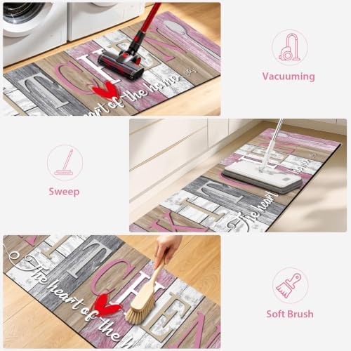 Kitchen Rugs Set 3 Piece, Non Slip Kitchen Mat - Image 5