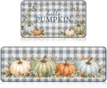 Fall Kitchen Mats Set of 2 by VISSTREE