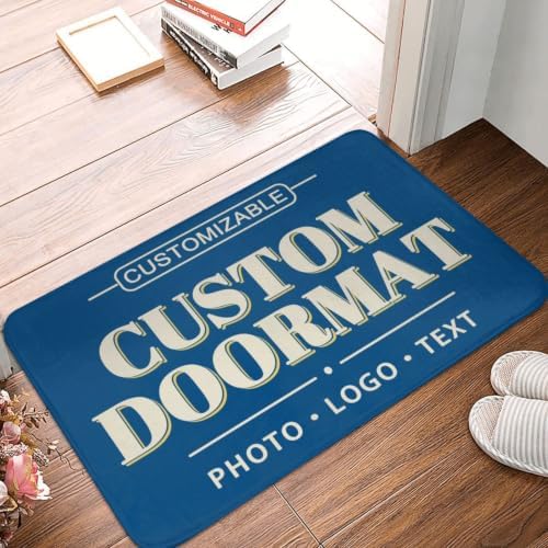 Custom Doormat Personalized Floor Mat by Custom