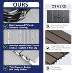 108 PCS Plastic Interlocking Deck Tiles - Image 5