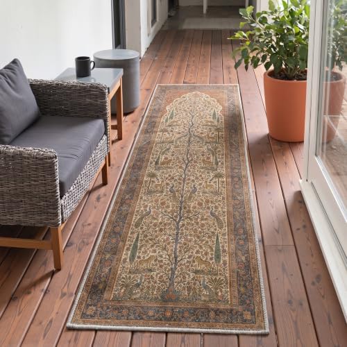 GENIMO 8x10 Outdoor Rug, Washable Quick Dry - Image 4