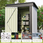 Patiowell 5x3 FT Outdoor Storage Shed - Image 6