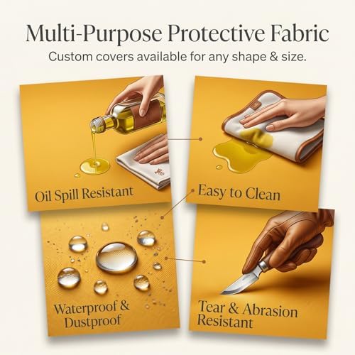 Custom Home Dust Covers, Personalized Text or Logo - Image 6