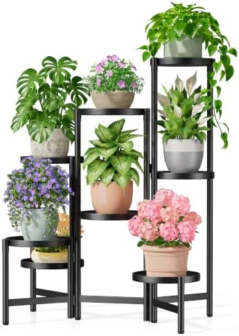 8 Tiered Plant Stand Indoor for Multiple Large Planter, Tall Heavy Duty by Unknown