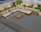 PrimeZone 432 PCS Plastic Interlocking Patio Deck Tiles Outdoor All Weather - Image 5