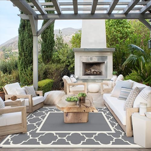 GENIMO Outdoor Rug, Waterproof Plastic Rugs - Image 2