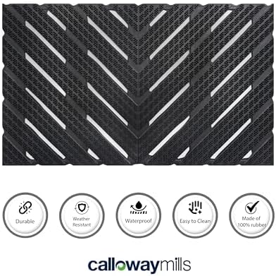 Calloway Mills Rubber Doormat 18 ''x 30'' - Image 4
