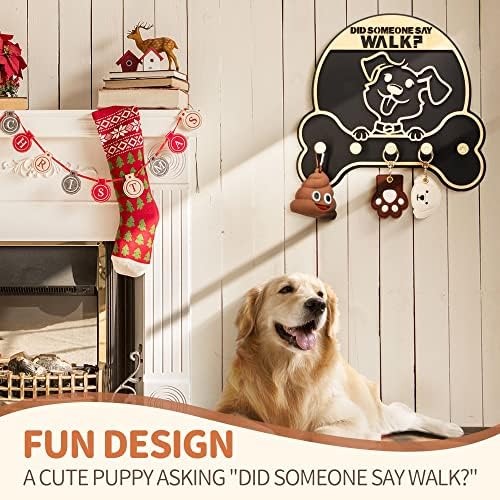MTERSN Dog Leash Holder Wall Mount - Image 3