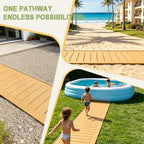 31" x 11' Garden Pathway Interlocking Plastic Walkway - Image 7