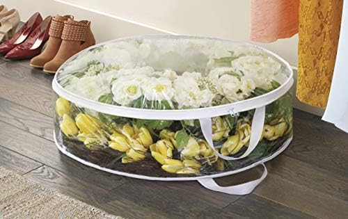 Whitmor Clear Wreath Storage Container - Image 2