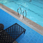 9 Pack Interlocking Rubber Floor Tiles Soft Non-Slip Outdoor Shower Mat - Image 3