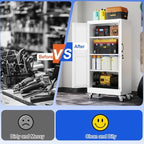 GAIOUS 47.2" Tall Metal Storage Cabinet - Image 6