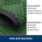 Smiry Half Circle Front Door Mat Outside Entrance - Image 5