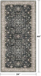 2x4 Entryway Runner Rugs, Small Runners - Image 2