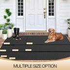 Amyracel Front Door Mat 4'x6', Heavy Duty Waterproof Indoor Outdoor Doormat - Image 2