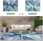 GENIMO Outdoor Rug, Waterproof Plastic Rugs - Image 2
