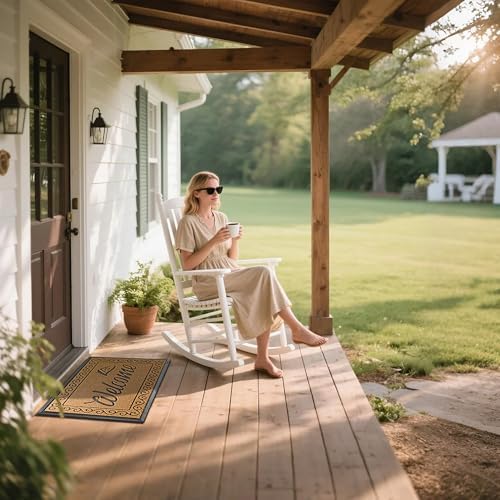 Yimobra Artificial Grass Welcome Mat, 29.5 x 17 in - Image 3