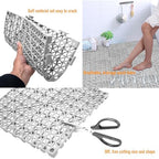12 Pcs Drainage Mat Modular Interlocking Cushion 11.8" x 11.8" Garage Floor - Image 5