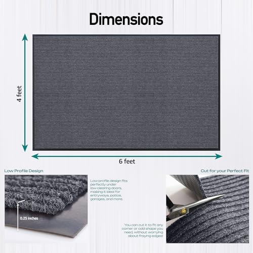 MaxMat® Large Rubber Doormat - Image 2