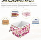 Bolaz Storage Bins with Lids and Handles, Cookie Bow Christmas Tree Pattern - Image 7