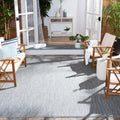 SAFAVIEH Outdoor Area Rug 8x11 by Unknown