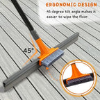 Squeegee Broom for Floor, Heavy Duty Household Squeegee for Concrete, Deck - Image 6