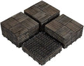 Topeakmart 27PCS Interlocking Deck Tiles 12x12 Patio Flooring by Topeakmart