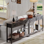 ChooChoo 47" Black Entryway Table - Image 4