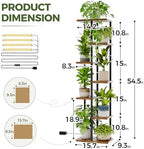 Bamworld Plant Stand with Grow Light - Image 3
