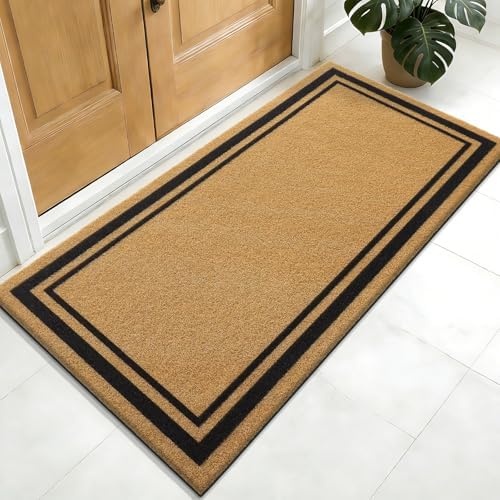 OLANLY Front Door Mat 71x34, Low Profile Doormat by OLANLY