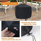 Waterproof Fire Pit Cover 20" D x 15" H - Image 2