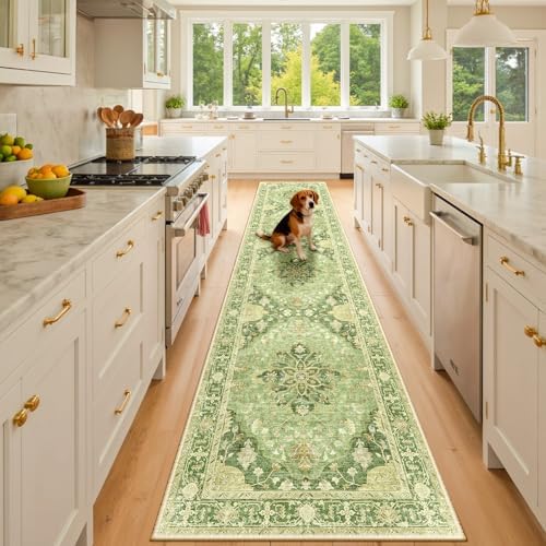 RELEANY Washable Area Rug, Runner 2'x10' by RELEANY