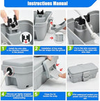 Hrensaw Small Weatherproof Electrical Connection Box, Outdoor Electrical Box - Image 6