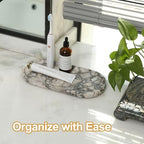 Koville Turkish Natural Travertine Tray, Catchall Tray - Image 4