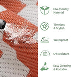 GENIMO Fall Decor Outdoor Rug, Plastic Rugs - Image 5