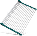 Tomorotec Roll Up Dish Drying Rack Over Sink, 304 Steel by Tomorotec