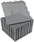 16 PCS Modular Interlocking Cushion Drainage Floor Tiles 10" x10 by %EF%BC%A4%EF%BD%8F%EF%BD%92%EF%BD%83%EF%BD%99