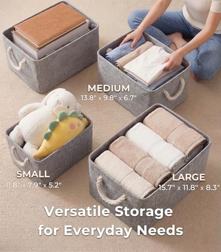 TheWarmHome Storage Bins for Shelves - Image 6