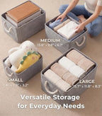 TheWarmHome Storage Bins for Shelves - Image 6