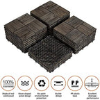 Yaheetech 27PCS 12x12in Interlocking Deck Tiles Outdoor Patio - Image 5