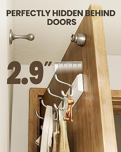 Amada Coat Rack Wall Mount 2 Pack, Coat Hangers - Image 5