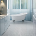 12" x 12" Gray Interlocking Deck Tiles, Anti-Slip Pebble Stone Pattern - Image 3