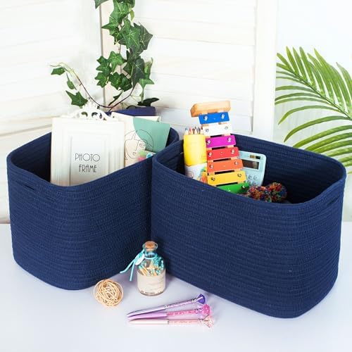 MINTWOOD Design 3-Pack Decorative Woven Storage Baskets - Image 3