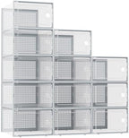 Kuject XX-Large Shoe Storage Boxes 12 Pack by Kuject