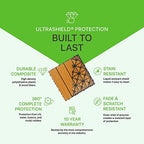 NewTechWood UltraShield Naturale 1 ft. x 1 ft. Composite Deck Tiles - Image 3