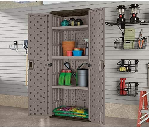 Suncast Tall Storage Cabinet Building - Image 5