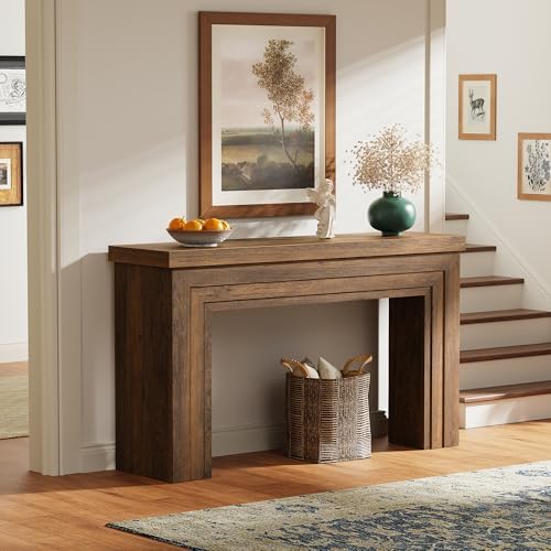 Huuger 54 Inch Entryway Table, Rectangular Console Table - Image 3